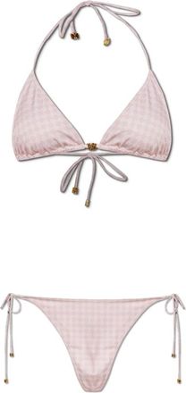 Amiri Dames, Badkleding, Roze, Maat: XS Tweed