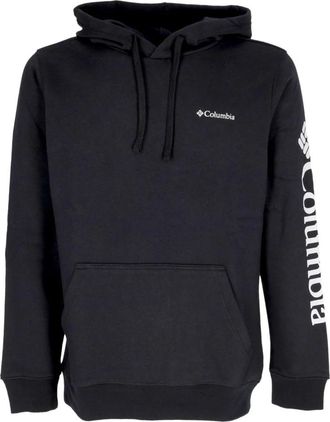 Columbia Zwarte Trek Hoodie met zonbescherming - Heren - Hoodies - Zwart - XL - Katoen - Hoodies & sweatvesten