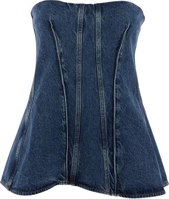 A Gold E Donna, Top, Blu, M, new