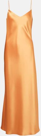 Galvan Abito sottoveste Provence in raso