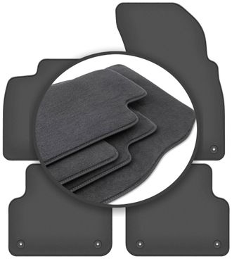 OEM Alfombrillas Premium Para Audi Q8 Suv (2018-)