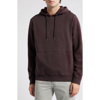 Robert Barakett Melang&eacute; Hoodie in Bordeaux at Nordstrom, Size Xx-Large