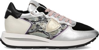 Philippe Model Tropez Haute Running - Dames - Sneakers - Grijs - 40 EU - Su&egrave;de - Schoenen