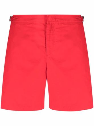 Orlebar Brown Bulldog mid-length swim shorts - men - Polyester/Polyamide - 36 - Red