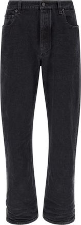 Saint Laurent Black Mid Rise Jeans