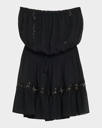 Ramy Brook Natallia Strapless Sun Dress Coverup