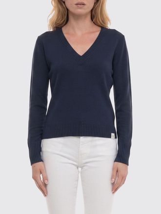 Peuterey Slim Fit V-Neck Viscose Jumper with Long Sleeves