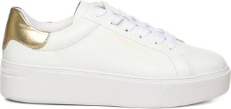 Tommy Hilfiger metallic logo sneakers - White