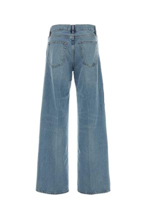 Frame Denim Womens Denim The Stroll Jeans Frey Exterior: Cotton Lyocell