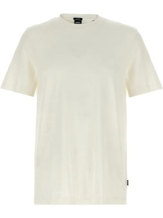 BOSS cotton t-shirt - men - Cotton - L - White