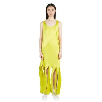 Stella McCartney Stella McCartney, Maxi Dresses, female, Yellow, Size: S Maxi Daily Dress
