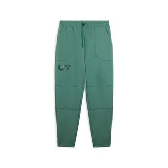 Freddy Pantaloni slim in interlock con stampa UT e cuciture