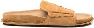 Jacquemus Sandali slides Les Sandales Mocassin - Marrone