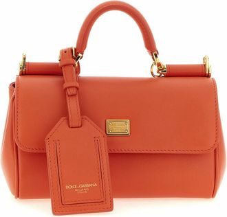 Dolce & Gabbana Mujer, Bolsos, Naranja, Talla: ONE Size