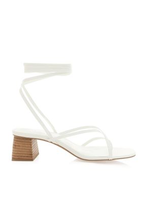 Billini Womens Carmela Heel Sandal In White