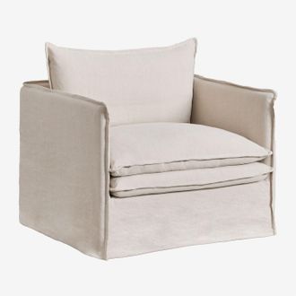 Sklum Sklum - Sill&oacute;n En Lino Y Algod&oacute;n Grace