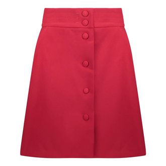 Red Valentino Dames, Rokken, Rood, Maat: XS Poliester