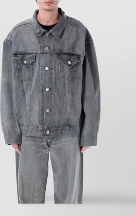 Junya Watanabe levis chest pocket contrast stitching jacket