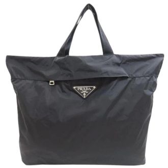 Prada Pre-owned Vintage Nylon Tote - - Pre-owned - Donna - Nero - ONE SIZE