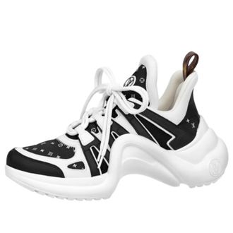 Louis Vuitton (WMNS) LOUIS VUITTON Archlight 1.0 Sneakers Black Monogram 1ABHNZ