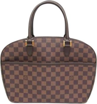 Louis Vuitton Pre-owned Vintage Canvas Handbag - Dames - Vintage Handtas - Bruin - ONE Size - Vintage