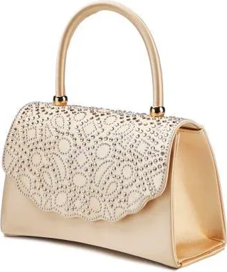 Lady Couture Evening Handbag in Gold at Nordstrom, Size Small