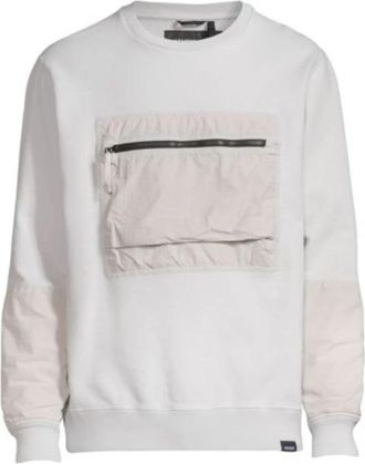 Nemen Ultra Light Grey-S Borstzak Sweatshirt - Heren - Sweatshirts - Grijs - L - Katoen - Hoodies & sweatvesten