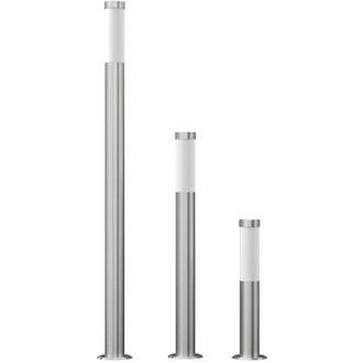 vidaXL vidaXL Garden Lamp Set 3-piece Waterproof Stainless Steel
