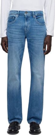 7 For All Mankind Austyn Relaxed Straight Leg Jeans in Tail at Nordstrom, Size 28