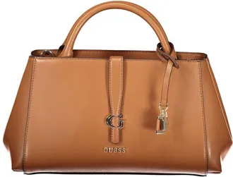 Guess Marrone Poliuretano Women Womens Handbag