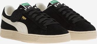Puma Unisex Sneakers Charles Suede With Leather Details Black Trainers