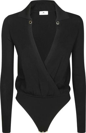 Elisabetta Franchi Donna, Top, Nero, M, new