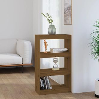 vidaXL Estanter&iacute;a/divisor De Espacios Pino Marr&oacute;n Miel 60x30x103,5 Cm Vidaxl