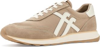 FitFlop Retro-Q FF Fabric/Suede Sneakers Womens Shoes Cappuccino/Cream : 8.5 M (B), Suede/Synthetic