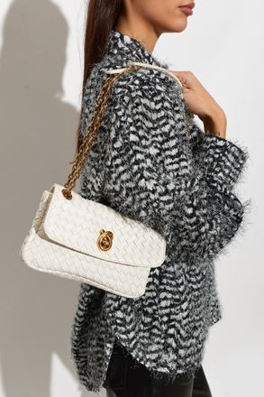 Bottega Veneta Baby Madison Shoulder Bag, Womens, Cream