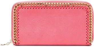 Stella McCartney Falabella chain-detail wallet - women - Artificial Leather - One Size - Pink