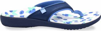 Spenco Womens Yumi Fruitopia Sandal In Blueberries