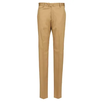 Tagliatore Heren, Broeken, Beige, Maat: S Wol