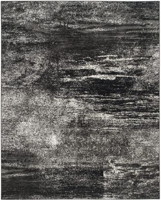 Safavieh Alfombra plata/negro 235 x 305 cm