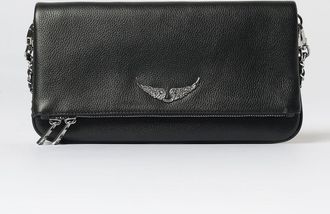 Zadig&Voltaire Clutch Rock Zadig & Voltaire in pelle a grana