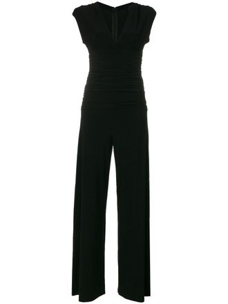 Norma Kamali V Neck Jumpsuit