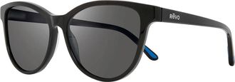 Revo RE 1101 DAPHNE Polarized 01GY Womens Sunglasses Black Size 56
