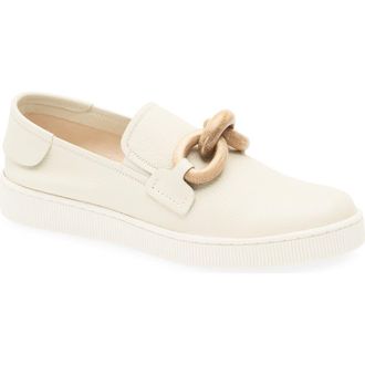 Pedro Garcia Pastora Loafer in Ivory Petitgrain/Oak at Nordstrom, Size 12Us