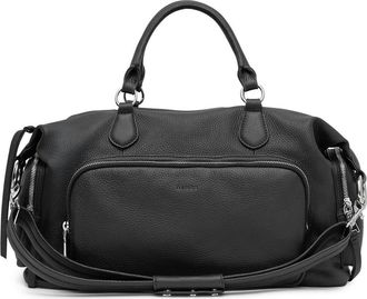 Aim&eacute;e Away We Go Leather Duffle Bag in Black at Nordstrom