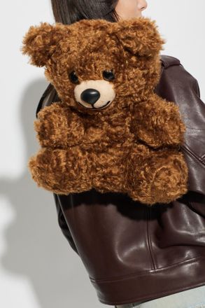 Moschino Handbag In The Shape Of A Teddy Bear, Womens, Brown