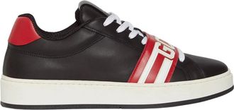 GCDS Sneakers Band Logo - Dames - Sneakers - Zwart - 41 EU - Polyester - Schoenen