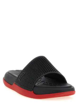 Christian Louboutin Easy Breezy Slide - Black