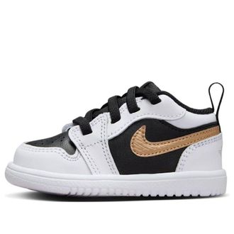 Nike Jordan (TD) Air Jordan 1 Low ALT White Black Metallic Gold DR9747-172