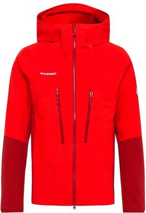 Mammut Aenergy Pro SO Hybrid Hooded Jacket Softshelljacke f&uuml;r Herren | rot