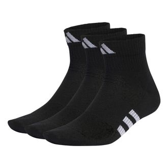 adidas Performance Light Mid-Cut Socks 3 Pairs Black IC9530